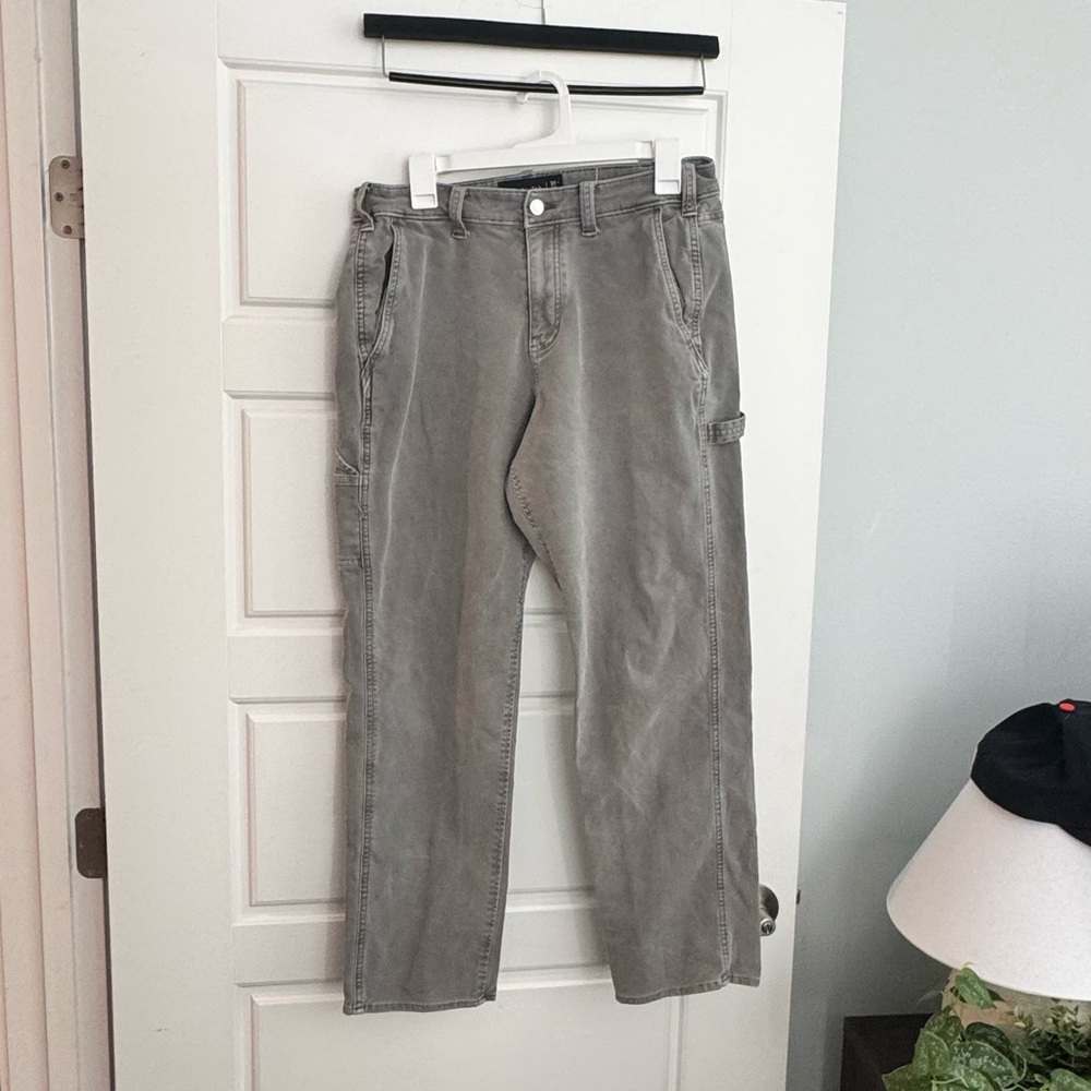 Abercrombie & Fitch Men's workwear Pants in green
